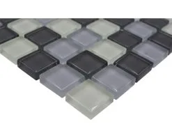 Glasmozaïek XCM 8125 Grijs/zwart/wit 30,5x32,5 Cm -Vloertegels Winkel DV 8 7262020 02 4c DE 20210301144553