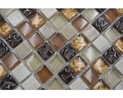 Glasmozaïek Crystal XCM M830 Beige Mix 30,5x32,5 Cm -Vloertegels Winkel DV 8 7996140 12 4c DE 20210225212339