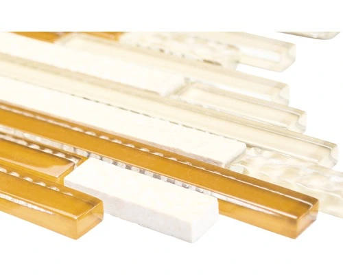 Glasmozaïek Crystal XCM MV838 Beige Mix 30,5x32,5 Cm 4 Glasmozaïek Crystal XCM MV838 Beige Mix 30,5x32,5 Cm - Afbeelding 2