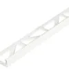 DURAL Afsluit-profiel Durosol DSAC 1030 Aluminium Wit, Lengte 300 Cm Hoogte 10 Mm
