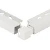 DURAL Hoekstuk DPSP 1130-Y Vierkant-profiel Squareline PVC Wit