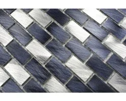 Aluminium Mozaïek XAM 431 Zwart/wit Mix 30,5x32,5 Cm -Vloertegels Winkel DV 8 8641679 09 4c DE 20190104151755