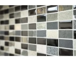 Glasmozaïek Crystal Grijs/zwart/beige 31x32,5 Cm 15 Glasmozaïek Crystal Grijs/zwart/beige 31x32,5 Cm -Vloertegels Winkel DV 8 8758995 04 4c DE 20190122051659